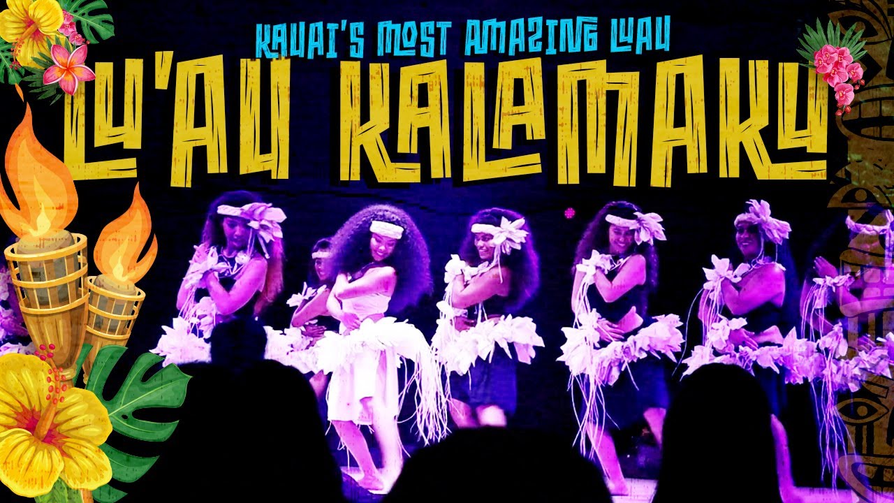 Lu’au Kalamaku – Best Luau in Kauai! | Hawaii 2024 Family Travel Vlog 🌺