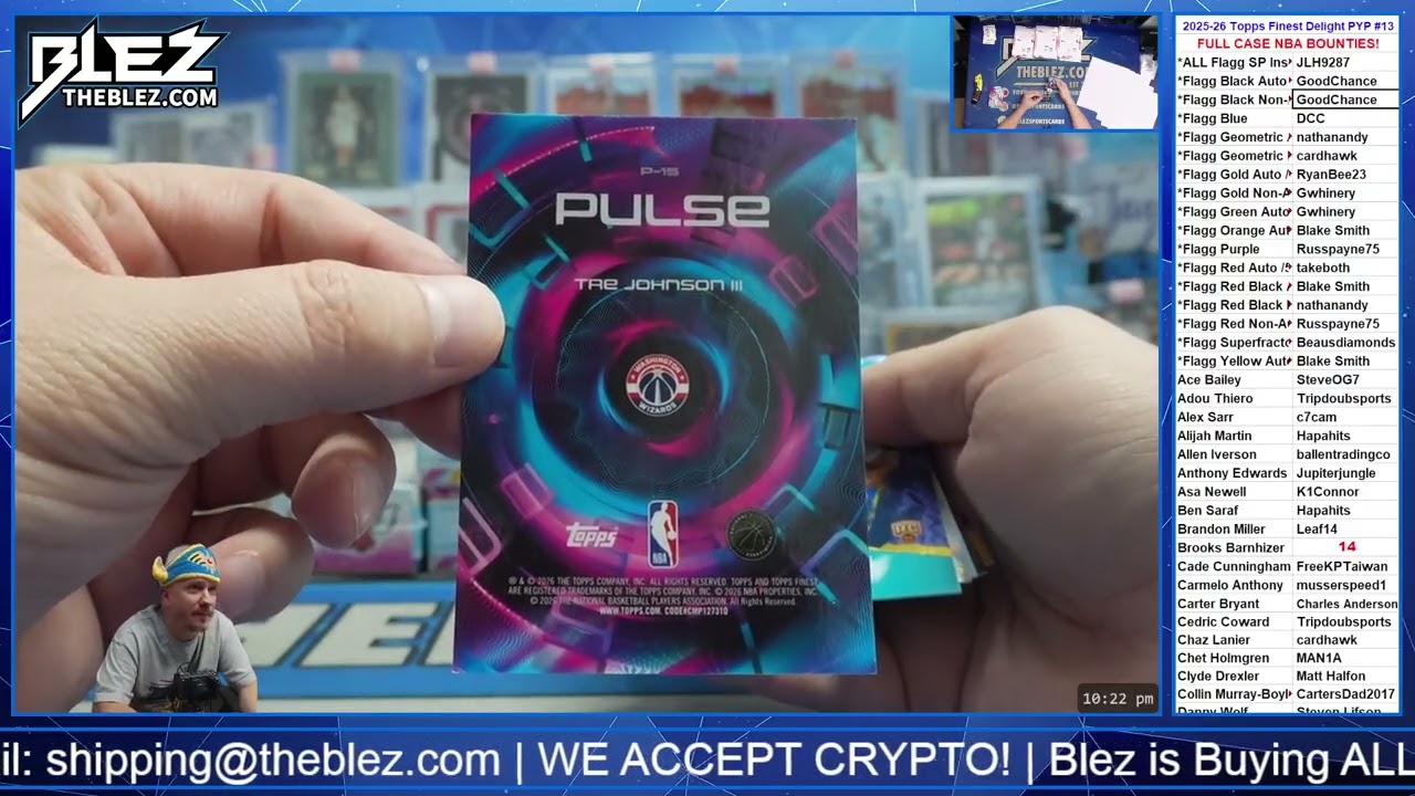 2025-2026 Topps Finest Delight FULL CASE BREAK #13 Pick Your Player
