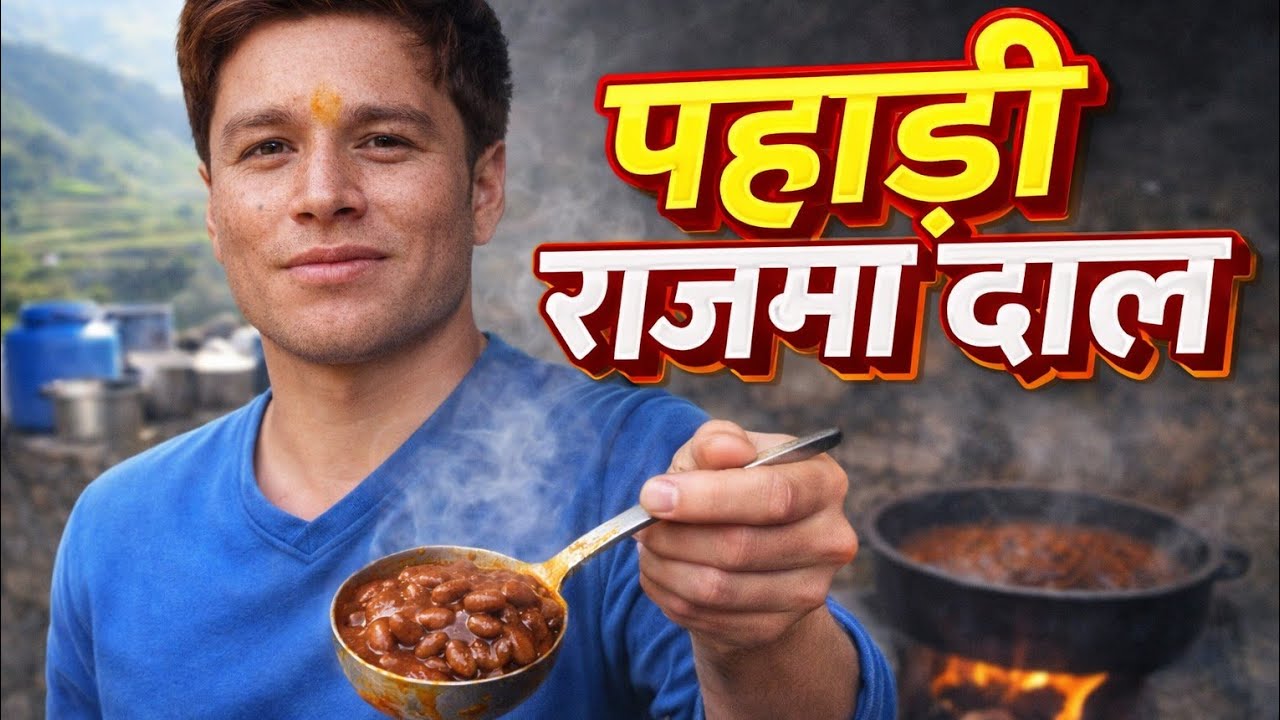 Pahadi Rajma Recipe Uttarakhand | Uttarakhand Village Cooking | #PahadiRajma #UttarakhandFood