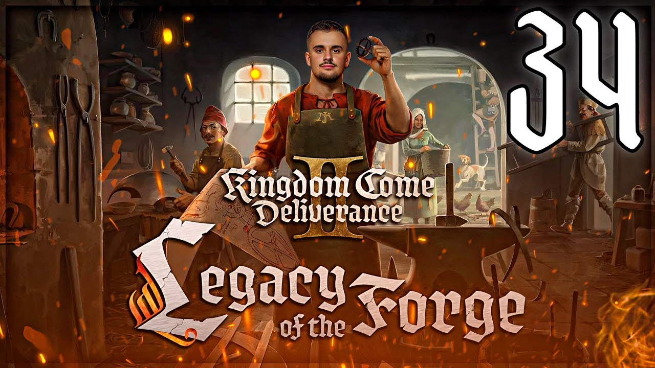 Zrzavý chlup opravý Orloj | Kingdom Come:Deliverance II DLC - Legacy of the Forge | #34 | LIVESTREAM