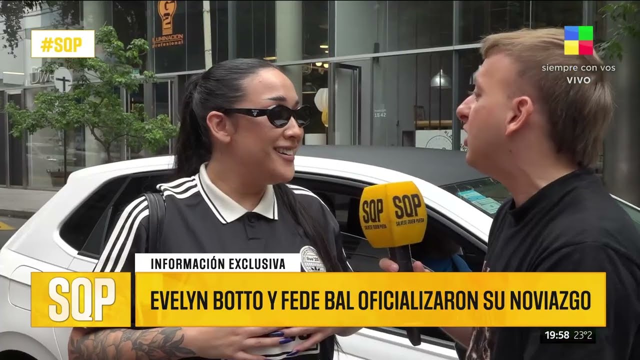 🥰 EVELYN BOTTO BLANQUE&Oacute; SU ROMANCE CON FEDE BAL