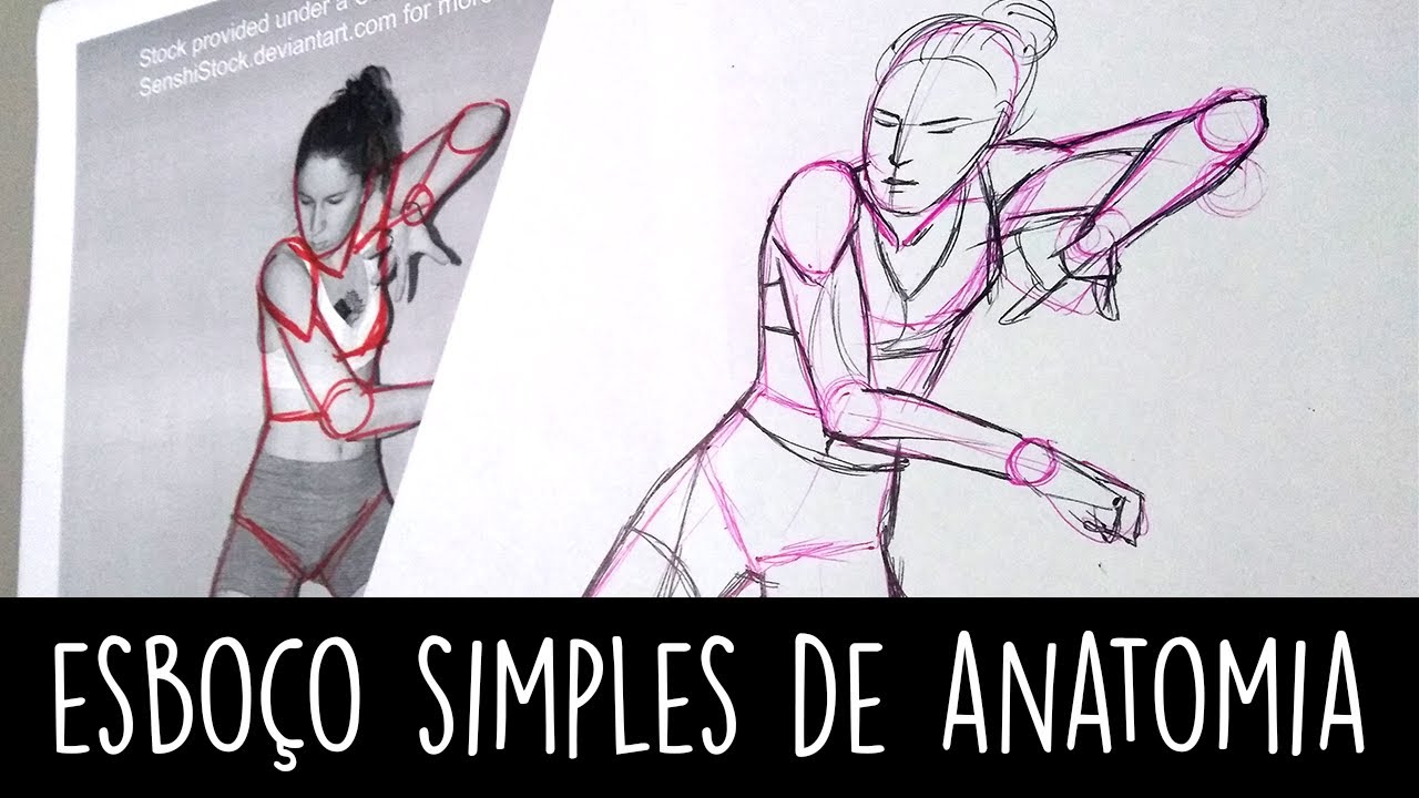 [APRENDENDO A DESENHAR] - Geometrização do corpo