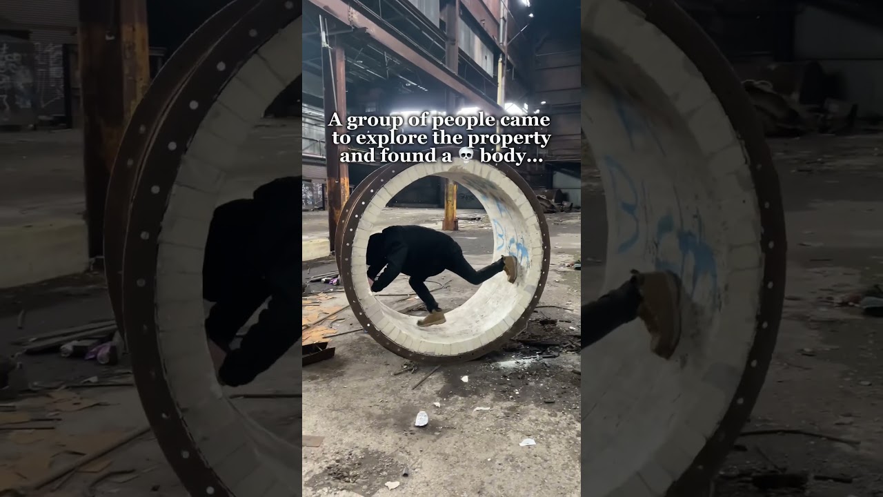 Something terrible happened at this abandoned steel mill&hellip;