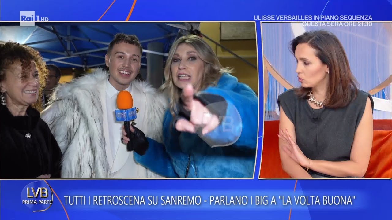 Sanremo 2026, il dietro le quinte della serata finale - La volta buona 02/03/2026