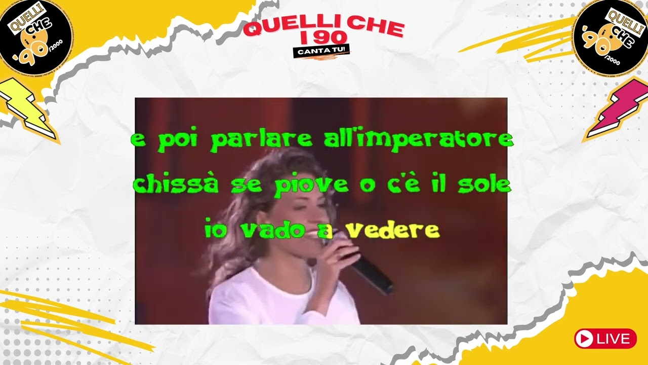 IRENE GRANDI - BUM BUM con testo