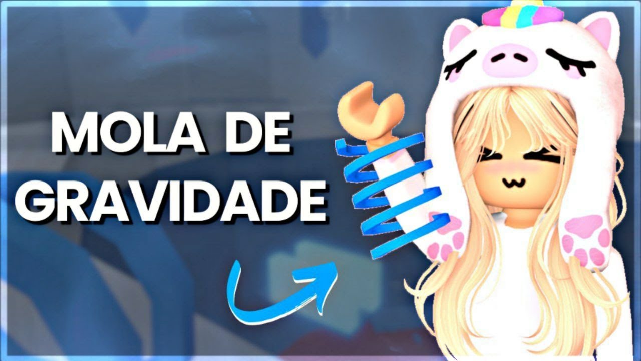 Se tiver FASE AZUL, compra MOLA GRAVITACIONAL no Tower Of Hell do Roblox
