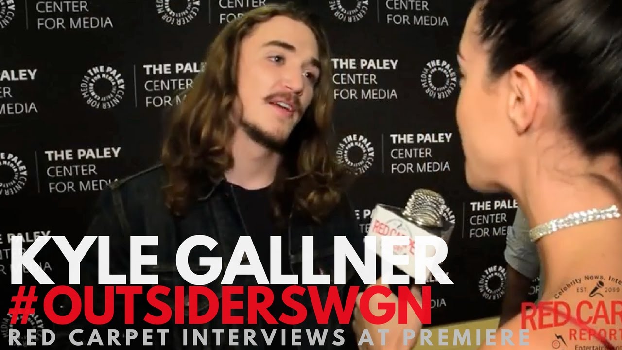 Kyle Gallner interviewed at WGN's Outsiders S2 Premiere at PaleyLive LA 