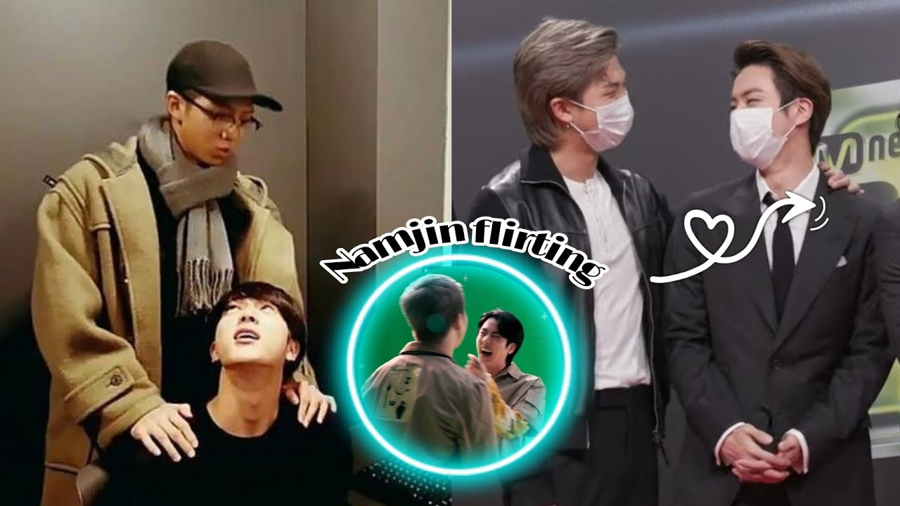 Namjin being the kings of flirting | namjin flirting moments |