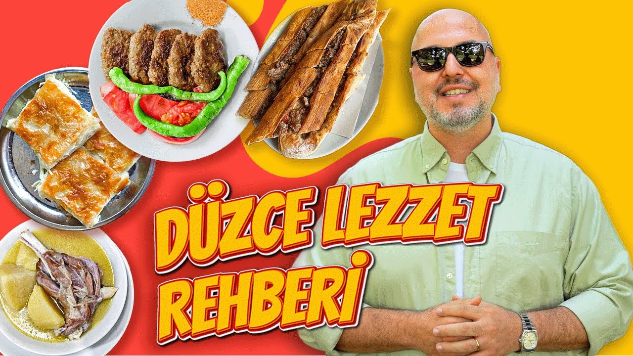 DÜZCE LEZZET REHBERİ 100 + yıllık pideci, 92 yıllık lokanta, 67 yıllık köfteci, 53 yıllık börekçi