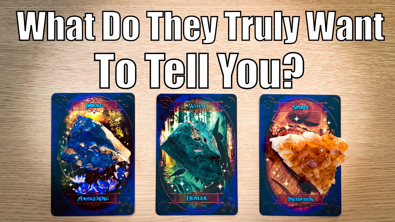 🌙💌 WHAT DO THEY TRULY WANT TO TELL YOU? 💌🌙✨ Oracle-Focused Pick-A-Card | Timeless Reading ✨