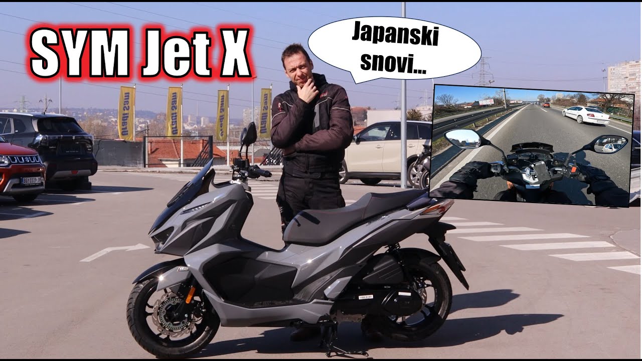 SYM JET X 125 (2024) / Prvi utisci - Bolji od Honde PCX?