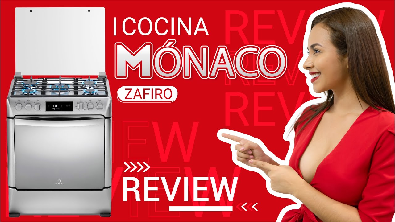 🔥 Cocina MÓNACO ZAFIRO Indurama | REVIEW Y CARACTERISTICAS |  Gran Hogar