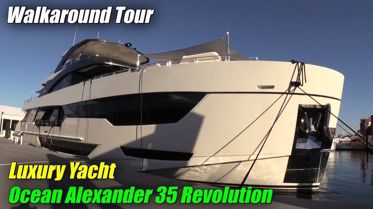 Luxury & Elegance ! 2022 Ocean Alexander 35 Revolution
