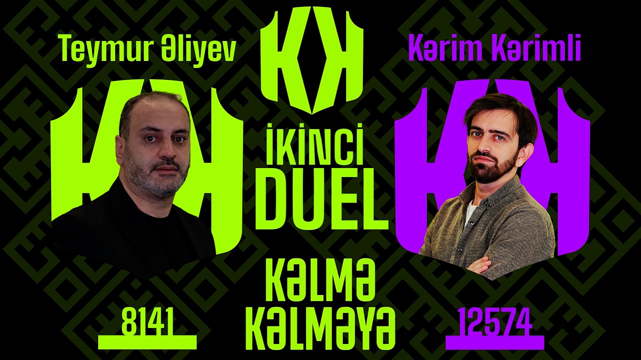 Teymur Əliyev & Kərim Kərimov - KƏLMƏ KƏLMƏYƏ / Meyxananın Çempionlar Liqası