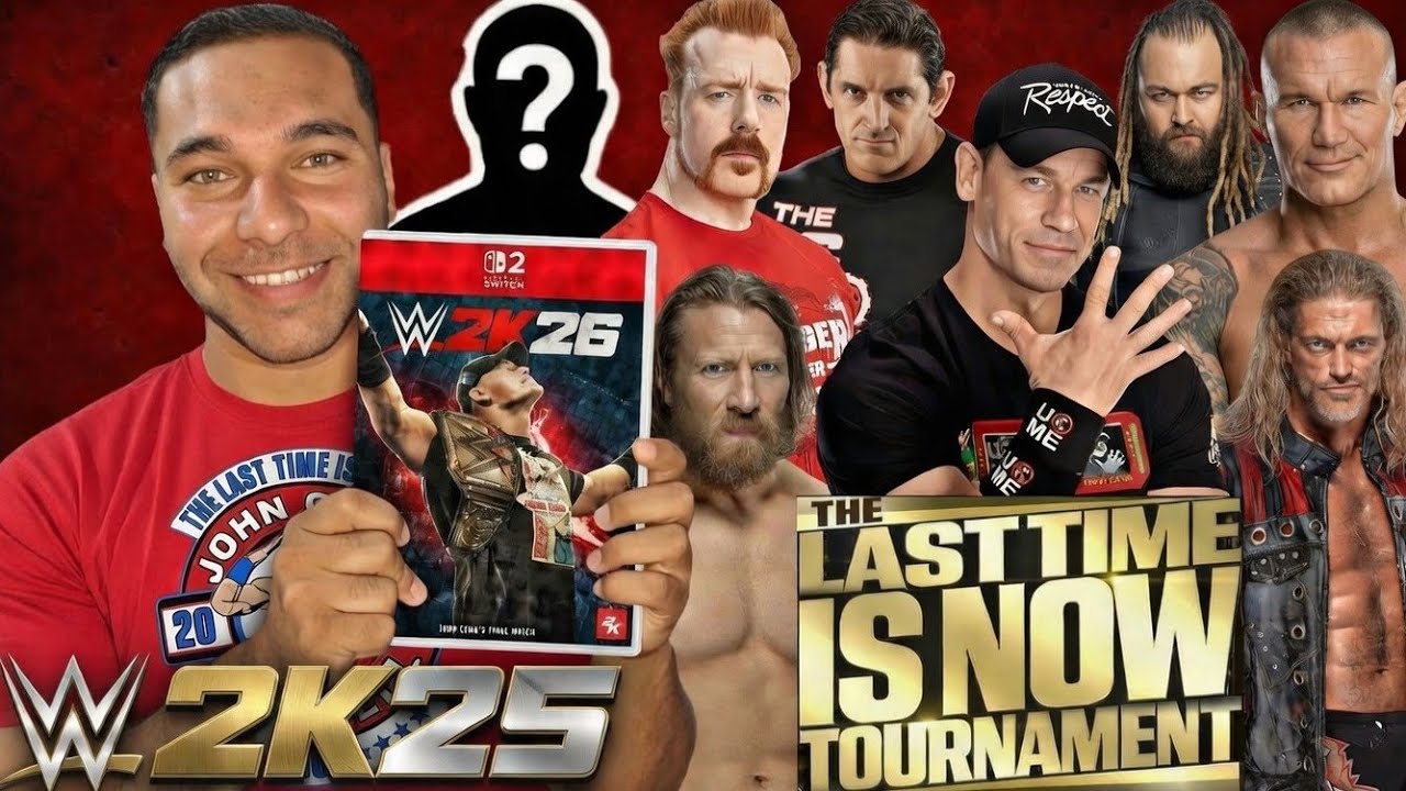 لعبة جولة سينا الاعتزالية بشكل مختلف في لعبة WWE2K25 وعملت مفاجأة جبارة 🔥🖐️🫡