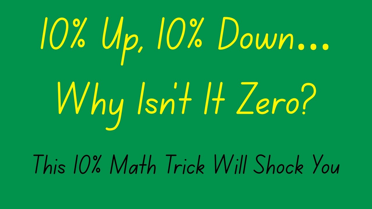 This Simple Percentage Question Is a Brain Teaser - Can You Solve This Before the End?