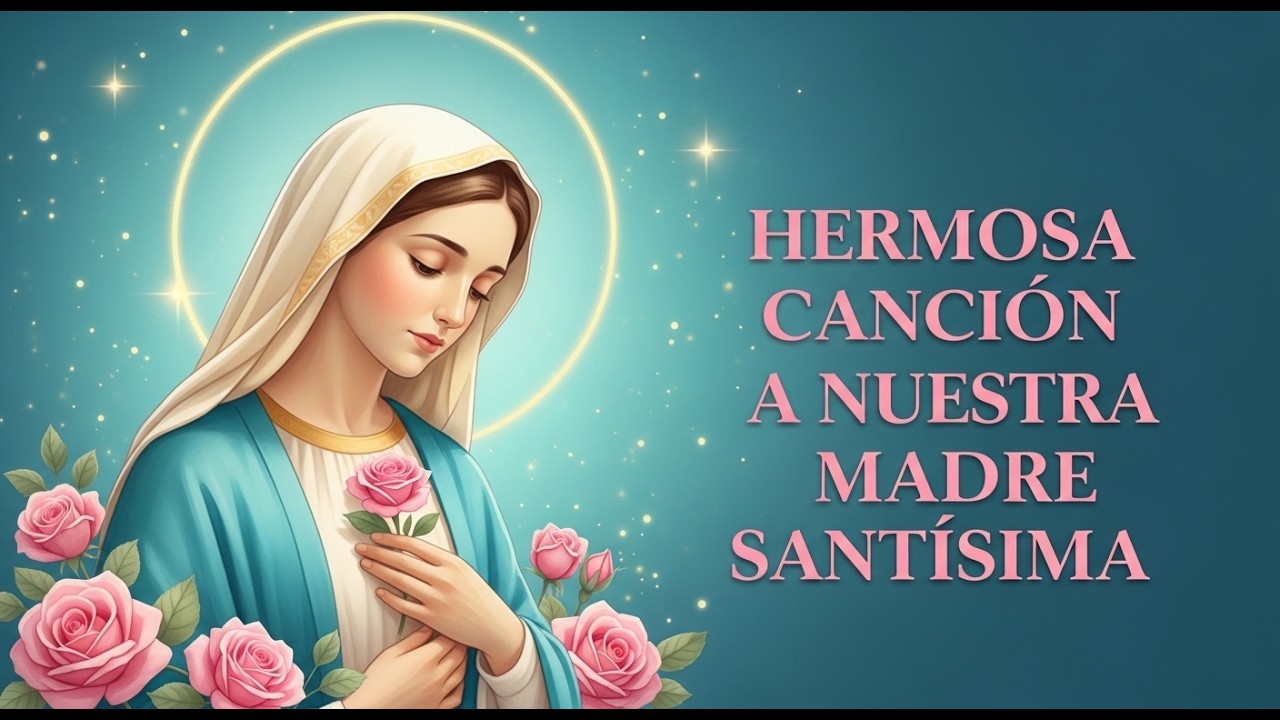 Hermoso canto a la VIRGEN🙏   Música para sanar todos los dolores del cuerpo, alma y Espíritu