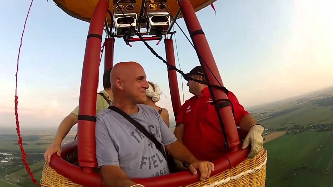 Envolée de montgolfière