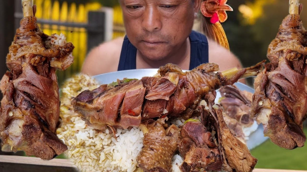 Yummy!eating boiled chicken curry|Naga Style |@khipsvlog3739...