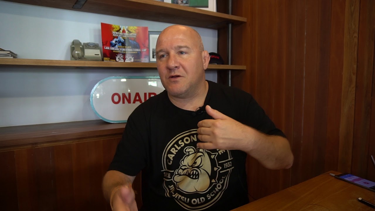 Training in your forties with Carlson Gracie Jr.