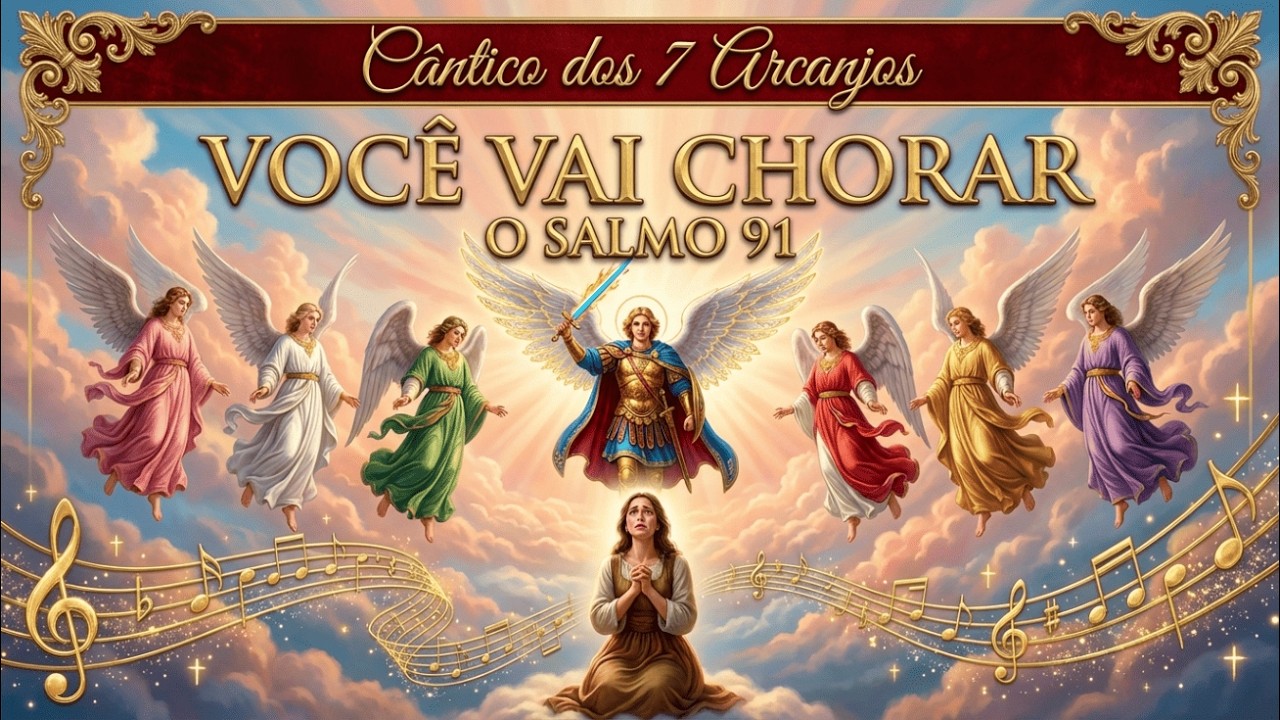 VOCÊ VAI CHORAR: O Salmo 91 Cantado que os Arcanjos me revelaram