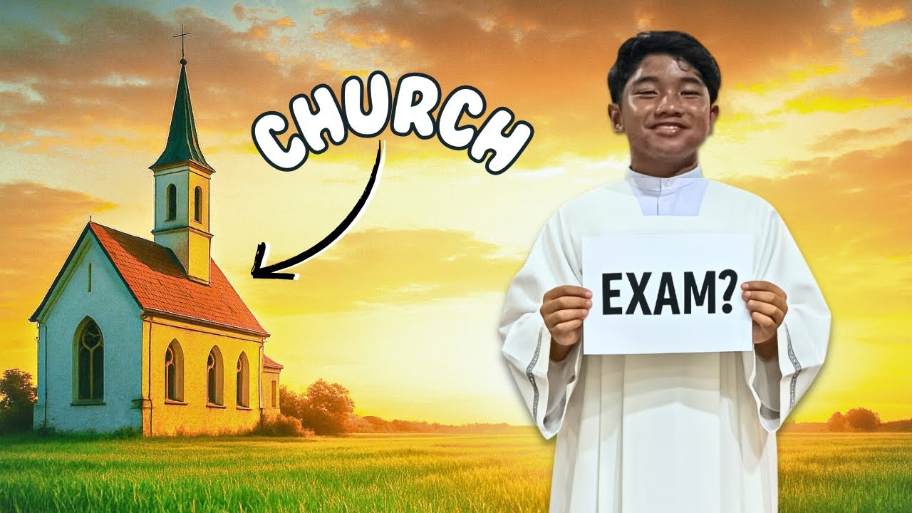 Exam ng mga SAKRISTAN? | YouTube Philippines | 12 year’s old | FYP