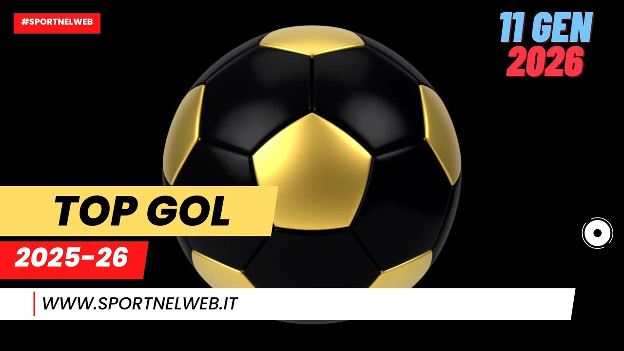 TOP GOL del 11 Gennaio 2026 - Diretta