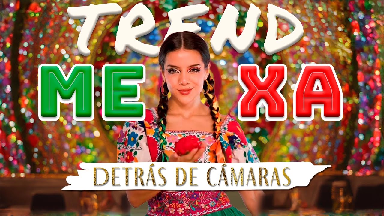 ASÍ NACIÓ EL TREND MEXA ✨🇲🇽#princesaazteca  #trendmexa #behindthescene