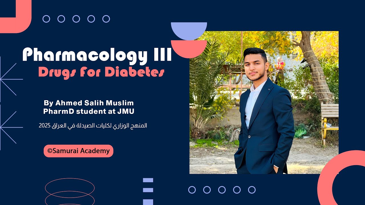 Pharmacology III : Drugs For Dibetes Part 1 [ Overview , Insulin and Insulin analogs  ]