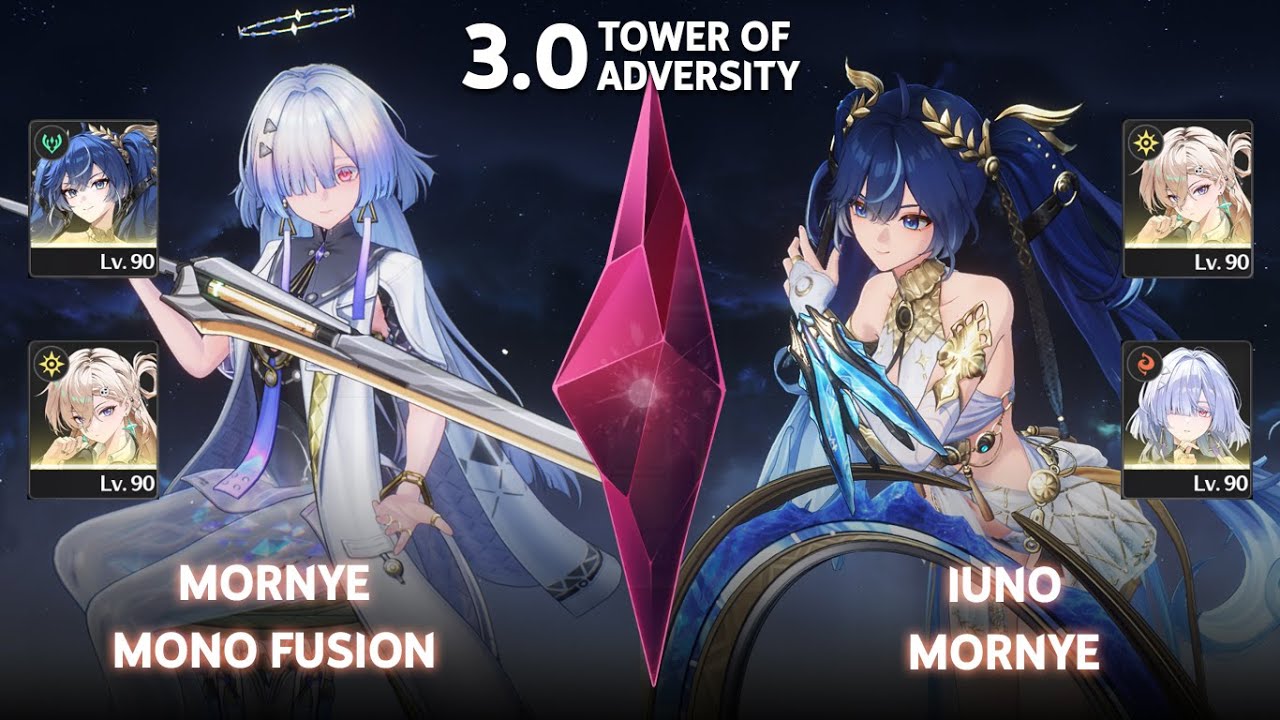 S0 Mornye Showcase! Mornye and Iuno Team | Tower of Adversity | Wuthering Waves 3.0