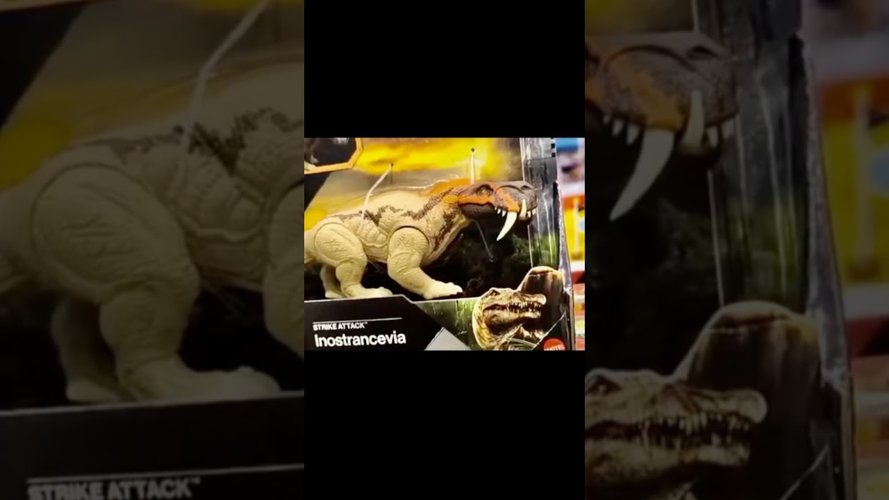 novas imagens das figuras do torvoneustes e inostrancevia de jurassic world rebirth da Mattel!