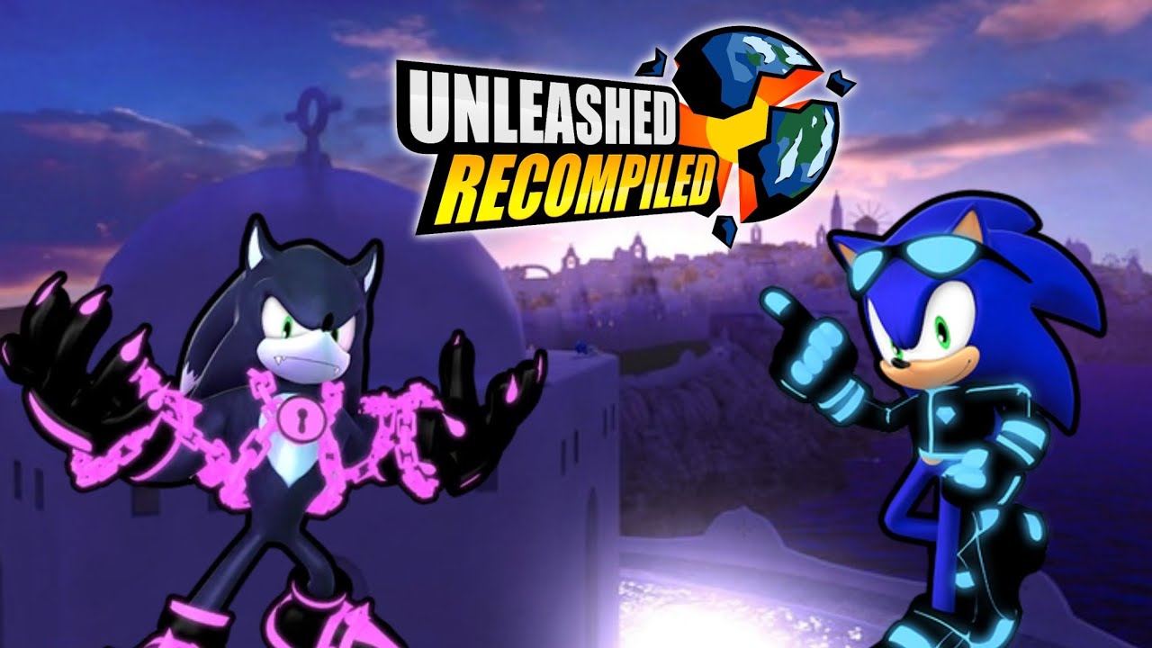 Демонстрация мода с переработанными скинами Luminosity из Sonic Unleashed!