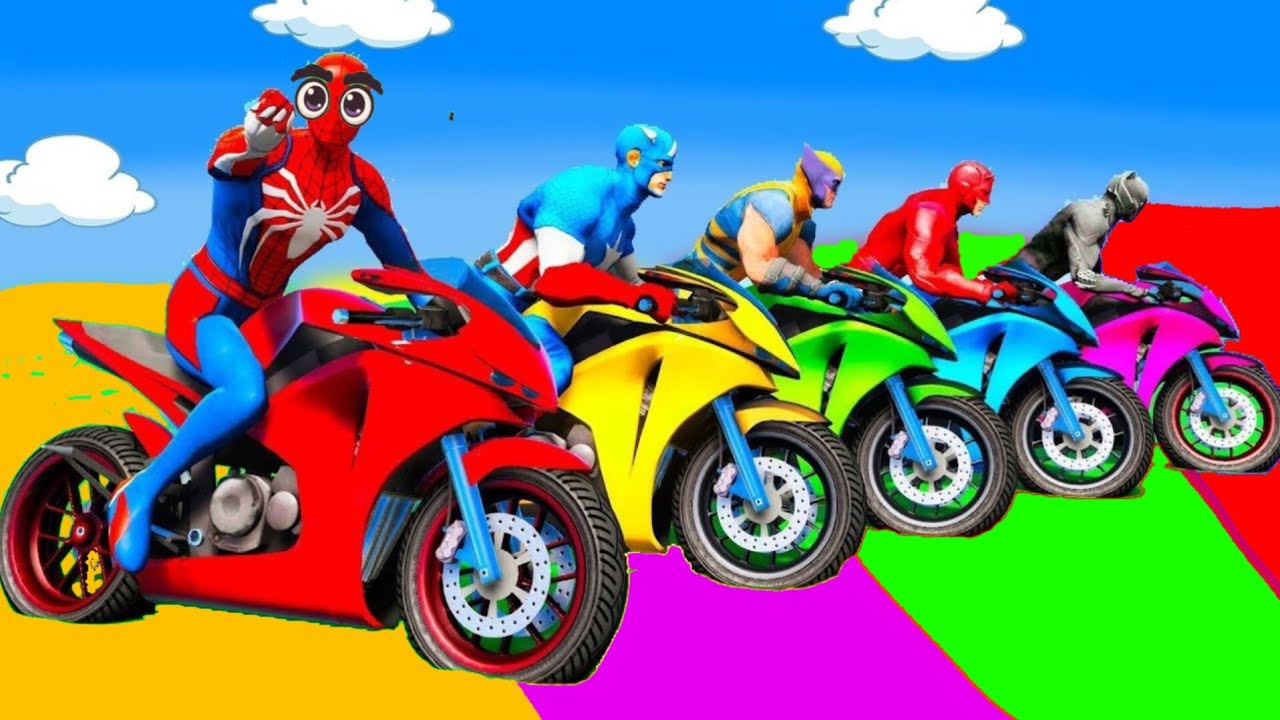 Spiderman Rescue Superman Vs Batman Vs Hulk Vs Tung Tung Sahur| GTA 5 Funny 