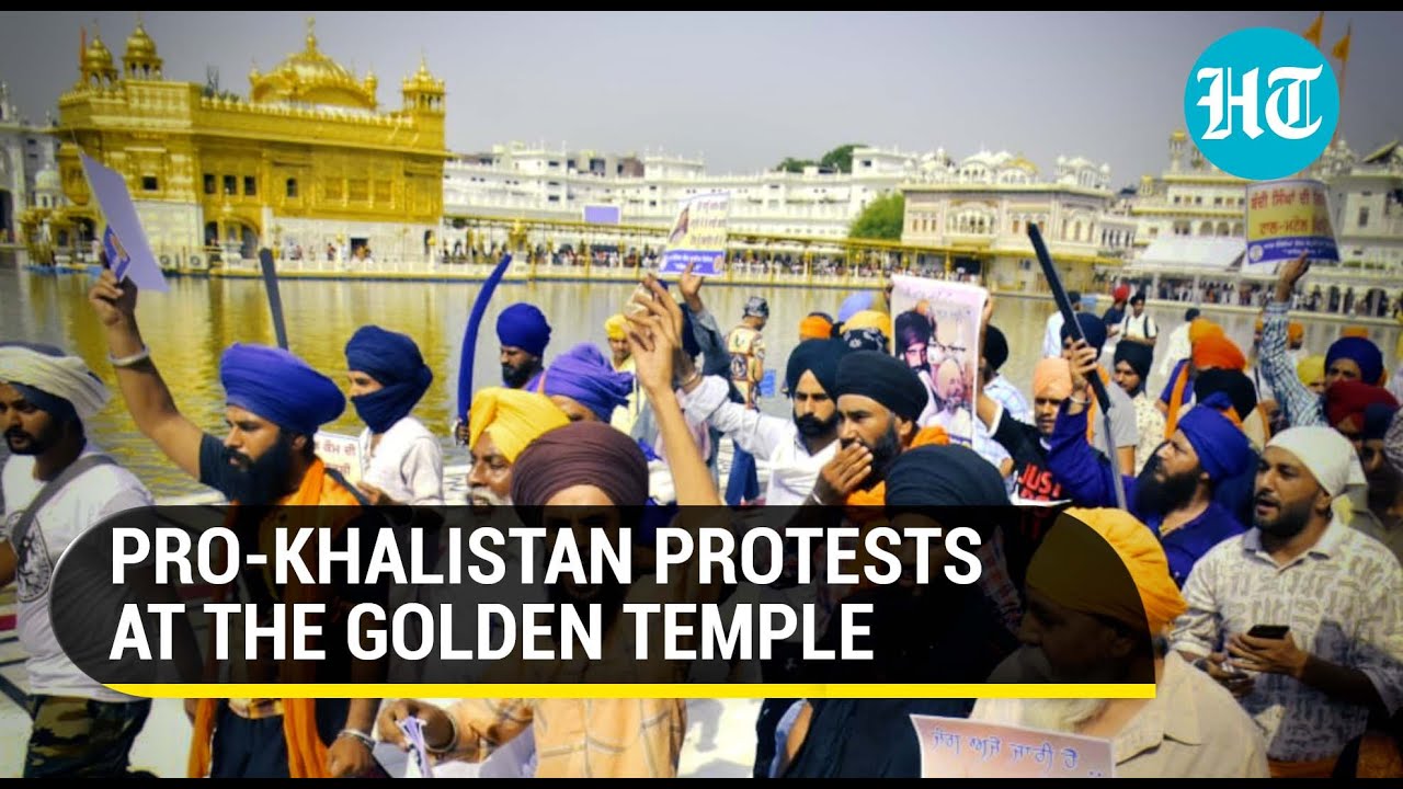 Pro-Khalistan slogans at Golden temple; Bhindranwale posters displayed on Op Blue Star anniversary