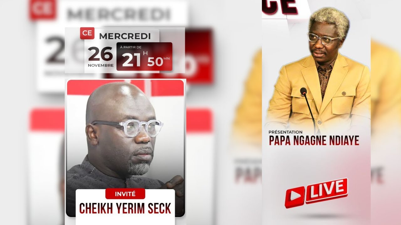 🚨TFM LIVE : FARAM FACCE - Invit&eacute; : Cheikh Y&eacute;rim SECK - Pr : Pape Ngagne NDIAYE - 26 novembre  2025