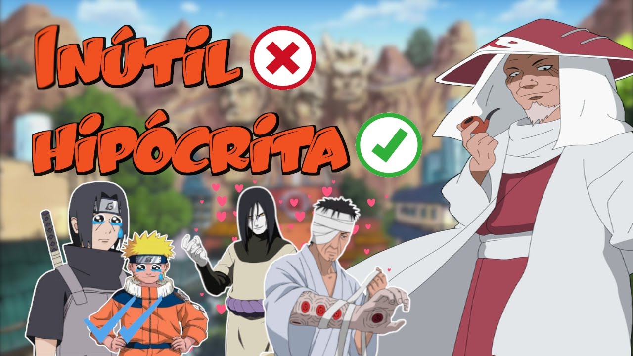 Naruto: Hiruzen es el mayor HIPÓCRITA DE ESTE MANGA