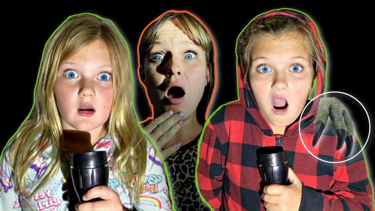 HIDE and SEEK in our Backyard at 3AM!
