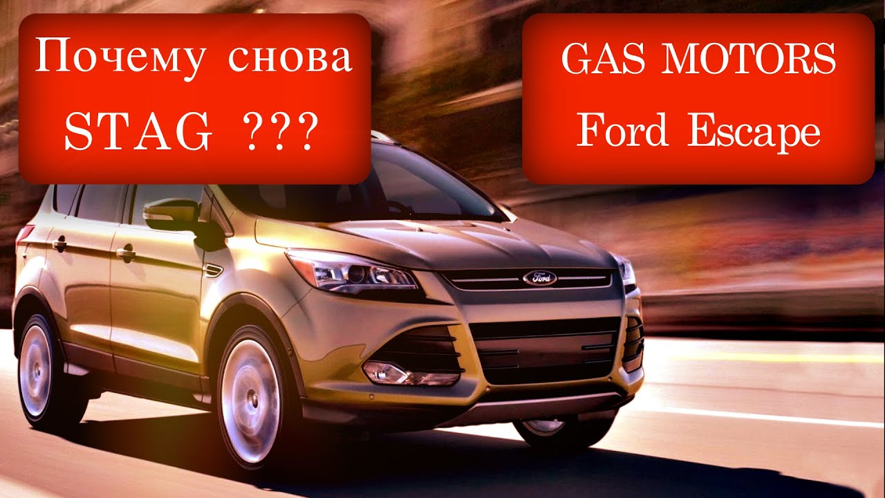 Почему снова STAG??? Ford Escape / QNEXT /Gas Motors