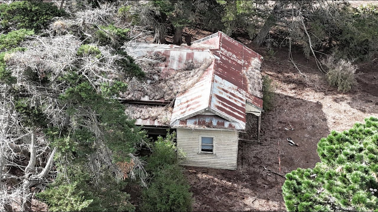 Secluded farm house forgotten for decades started life as a smaller cottage