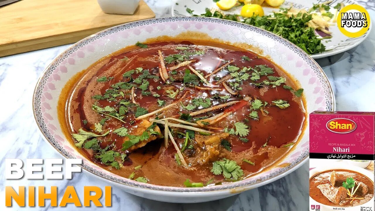 SHAN MASALA BEEF NIHARI RECIPE BY MAMA FOODS