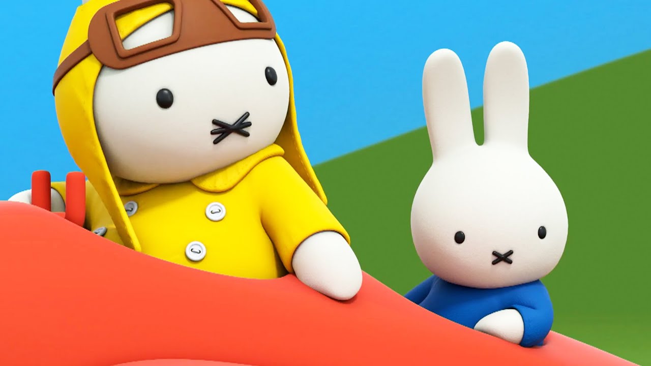 Uncle Pilot Saves the Day! | Miffy | New Series! | Miffy's Adventures Big & Small