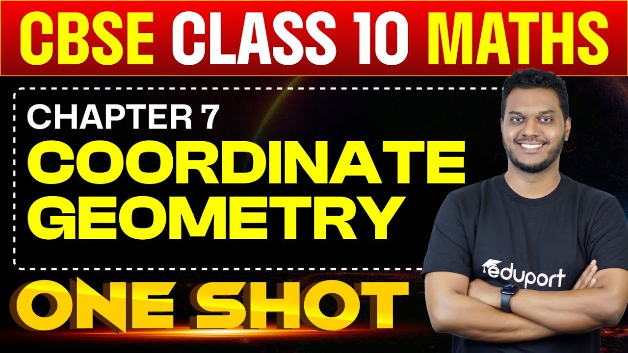 Coordinate Geometry | One Shot | Class 10 CBSE | Maths Chapter 7 | SUPER SUNDAY | Eduport