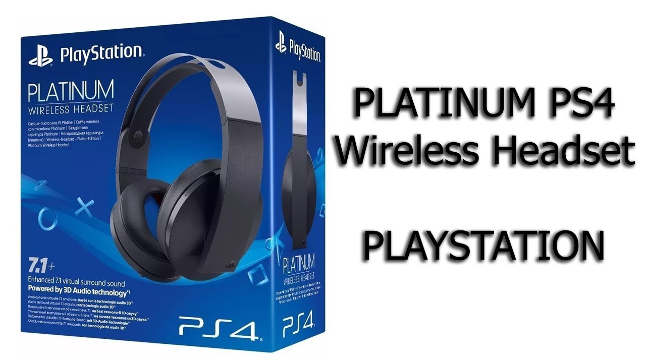 Sony PLATINUM Wireless Headset - Playstation Unboxing & Review en Español