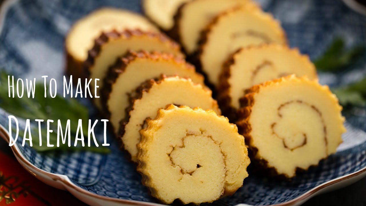 How to Make Datemaki (Sweet Rolled Omelette) (Recipe) 伊達巻の作り方（レシピ）