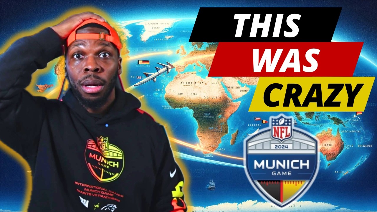 Can't Believe I Traveled 5,000 Miles to See The Carolina Panthers!!! | NFL Munich Game Vlog