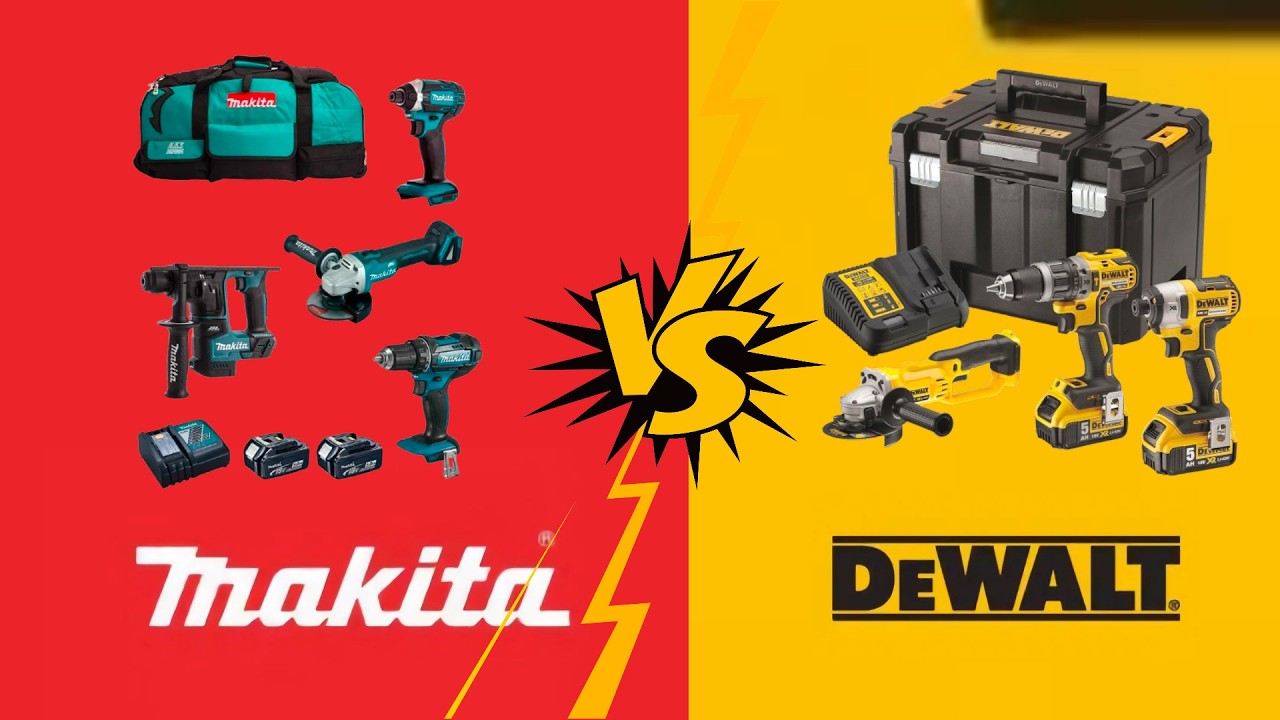 Makita vs DeWalt &iquest;Cu&aacute;l es la Mejor Marca para Tus Proyectos - La Verdad Revelada