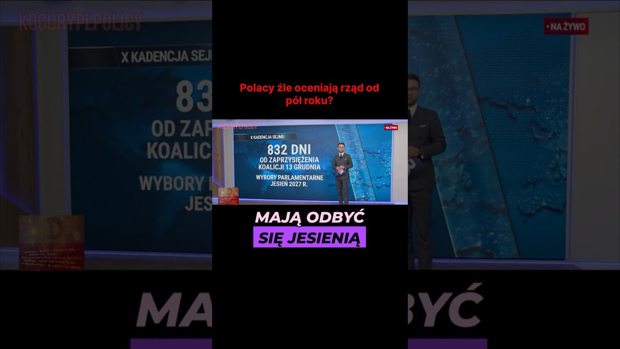 Polacy źle oceniają rząd Tuska?