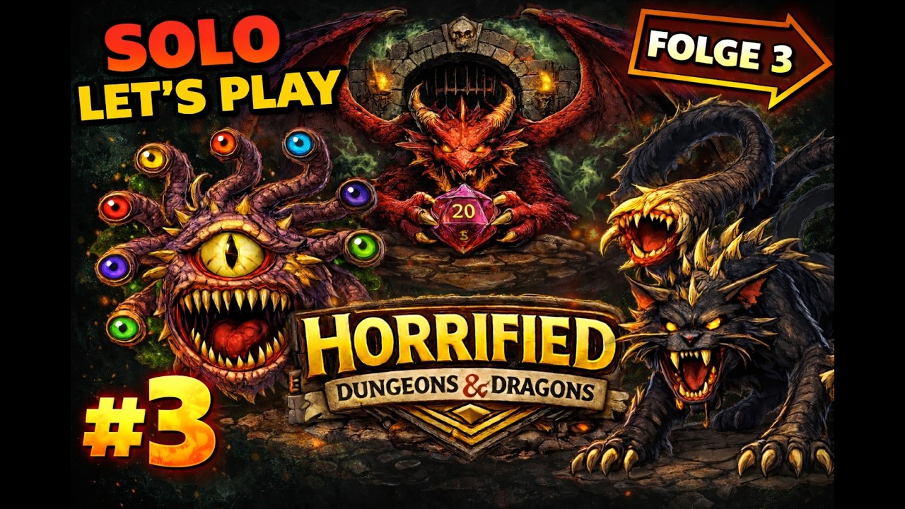 Solo Lets Play | Horrified: Dungeons & Dragons
