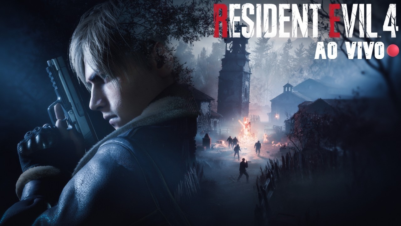 Tô sumido mas ainda existo - Resident Evil 4 remake #1 - LIVE 🔴