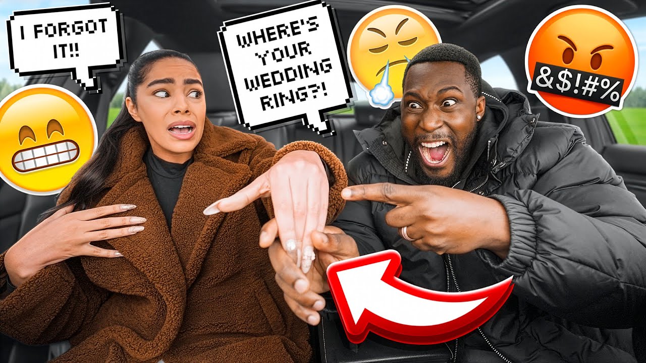 CRASHING OUT on My Wife for Leaving The House Without Her Wedding Ring PRANK!